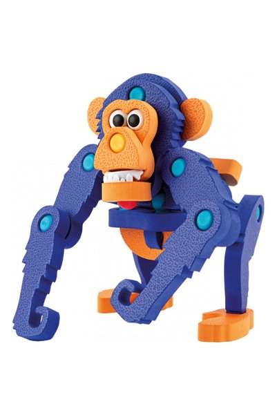 ETOY Puzzle 3D, gorila din spuma - 52 piese