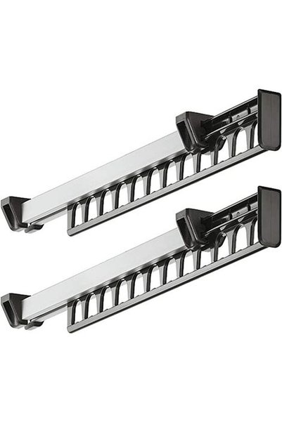 Noonedibs Porte-vêtements Armoire Garde-Robe Extractible Coulissant pour Cint...