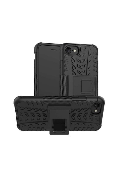 OEM Husă Defender Model 3 cu Suport pentru Apple iPhone X, Antișoc, Negru