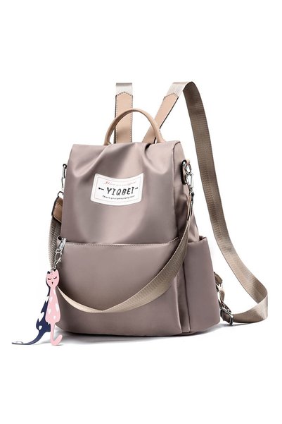 Noonedibs Femei rucsac Oxford pânză plajă școală sport Camping picnic cărți s...