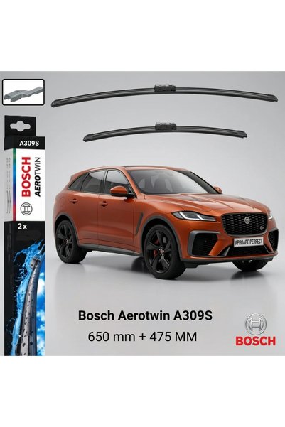 Bosch Lame ștergătoare Jaguar F-Pace X761 SVR P550 MHEV din 2020 |   A309S –