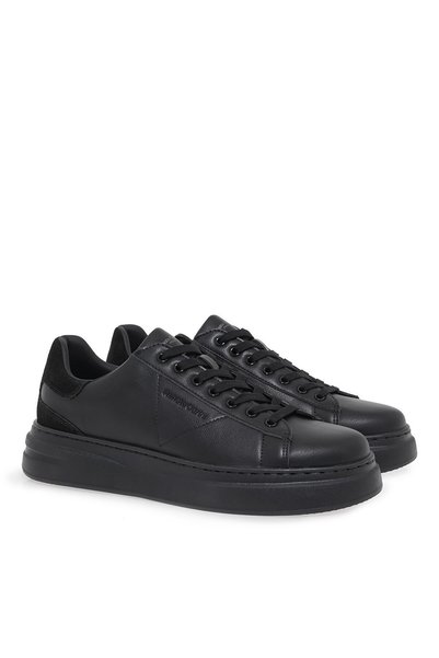 Renato Garini Ανδρικά παπούτσια Sneakers 700-111 Μαύρο Καστόρι Μαύρο V5700111...