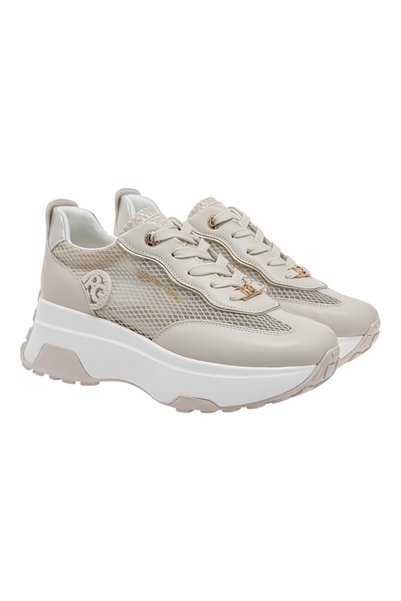 Renato Garini Γυναικεία Παπούτσια Sneakers 534-19R Μπέζ Διχτύ W119R53439W5