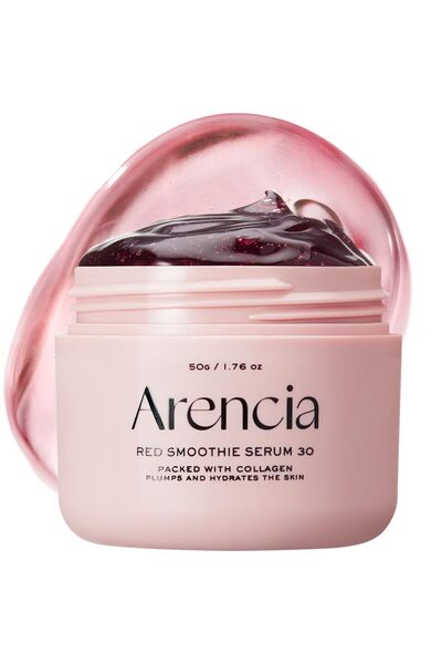 Arencia Mască de față de noapte Ser Red Smoothie, 30% Colagen Roșu, Niacinami...