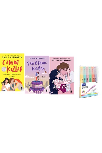 Nemesis Kitap Canım Kızlar + Sen Olana Kadar + Aramızda Aşk YOK 3 KİTAP SET P...