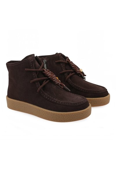 Exe Shoes Γυναικεία Μποτάκια Καστόρι 53E-096 Καφέ Καστόρι X353E0962504