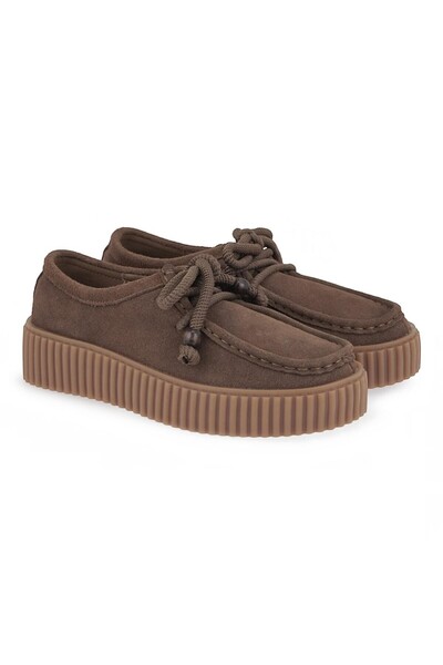 Exe Γυναικεία Παπούτσια LACE-UP SHOES Μοκασίνια 03R-058 Πούρο Καστόρι X103R05...
