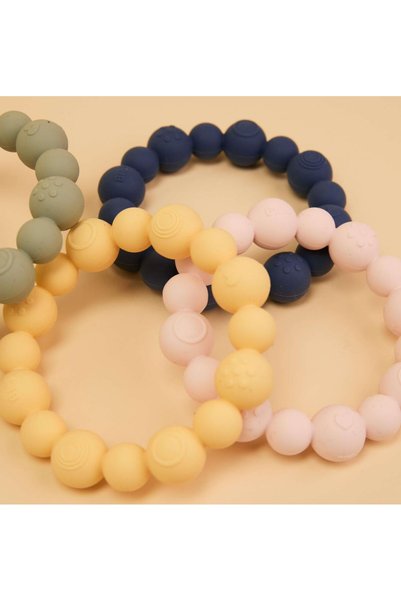 Bibs Teething Ring Diş Kaşıyıcı Pale Butter