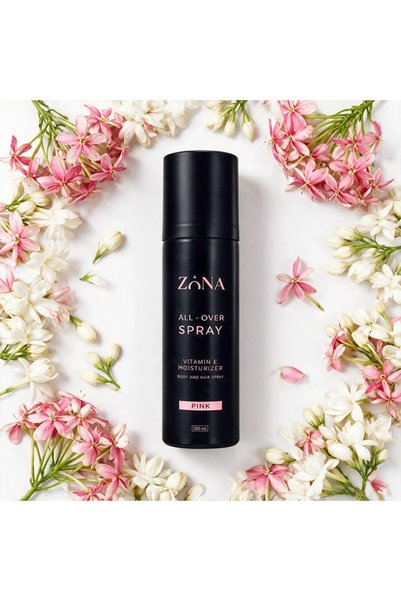 ZONA Pink Body and Hair Mist with White Floral and Jasmine Notes – 100 ml