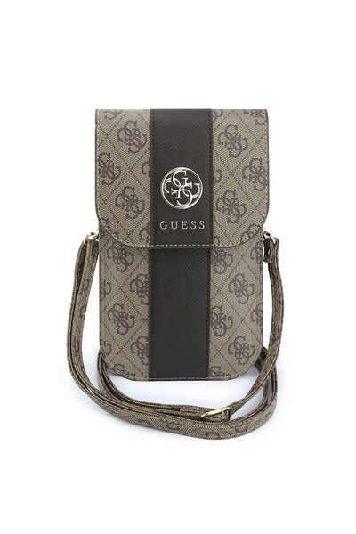 Guess Licensed Women's Bag with 4g Pattern, Large Logo, Card Holder, Strap, M...