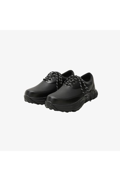 CDG Homme Negru neted, cu aspect uleios "
