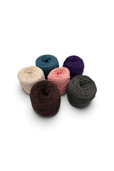 kumasfabrik 1 kg Cotton Hand Knitting Yarn/Cotton Thread-Multi-Colored
