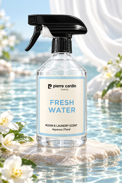 Pierre Cardin Room & Laundry Scent Spray Fresh Water 500 ml - Ferah & Temiz K...