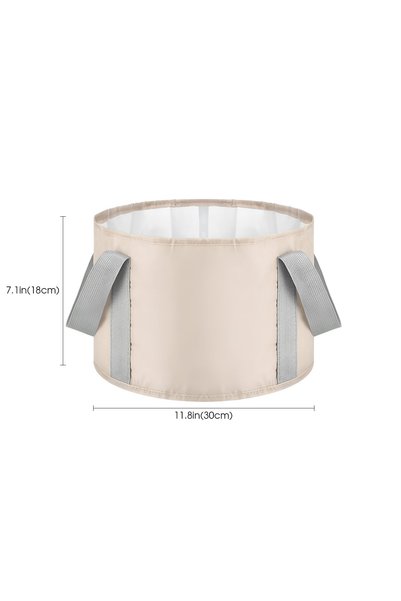 Choice Apricot small size Portable Multi-Functional Folding Basin Foot Bath B...