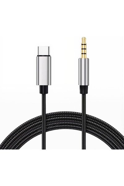Generic ELEPHANTBOAT® محول صوت USB-C إلى 3.5 ملم بطول 6.56 قدم/2 متر، صوت ستي...