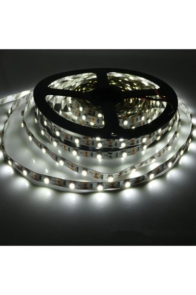 Choice شريط إضاءة LED أبيض 2835 غير مقاوم للماء IP21 بطول 1 متر، يعمل ببطارية...