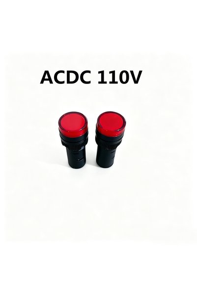 Choice مصباح مؤشر LED للطاقة والإشارة (أحمر، أزرق، أخضر، أبيض) 16 مم AD16-16C...