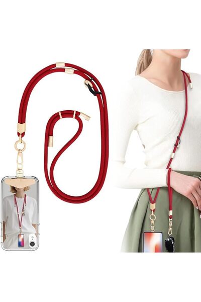 Generic Cell Phone Lanyard, Adjustable length mobile phone lanyard, Cell Phon...