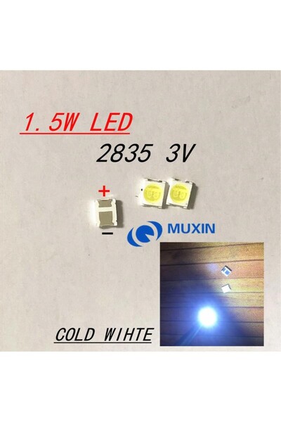 Choice 50 قطعة 2835 3V 50-100 قطعة 3030 3535 2835 خرزات إضاءة خلفية LED لإصلا...