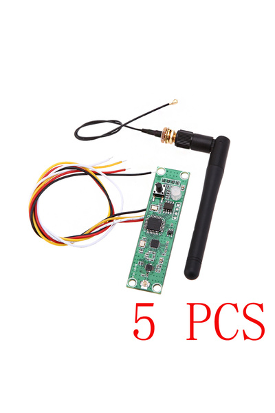 Choice 5 قطع وحدة تحكم لاسلكية DMX512 بتردد 9-2.4 جيجاهرتز مع جهاز إرسال واست...