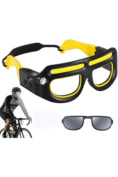 Generic Rechargeable LED Motion Sensor Glasses Lamp, Multifunctional Headlamp...