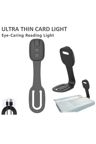 Choice Black Mini Rechargeable Reading Book Light Small Led Read Night Light ...
