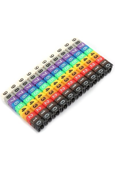 Generic Wire Number Labels 2.5mm²