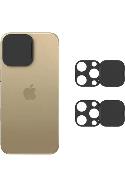 Generic 2 Pack Phone Camera Lens Cover, Compatible with iPhone 16 Pro/16 Pro ...