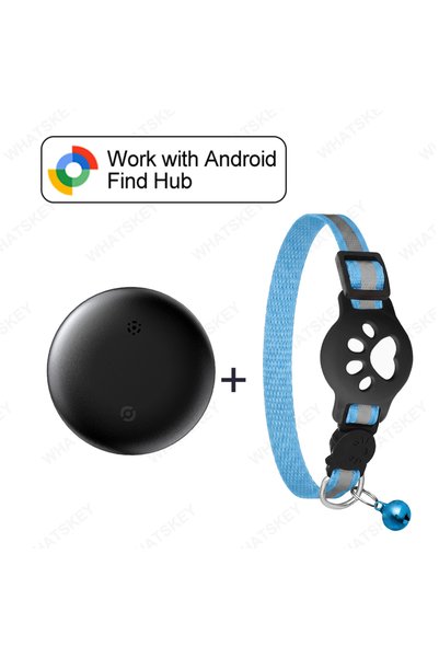 Choice Black-SkyB collar Adjustable Pet Collar Gps Tracker Google Find My And...