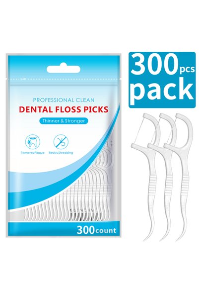 Choice 300/600/300/150/50 قطعة أعواد أسنان فائقة النعومة، طقم منزلي، خيط تنظي...