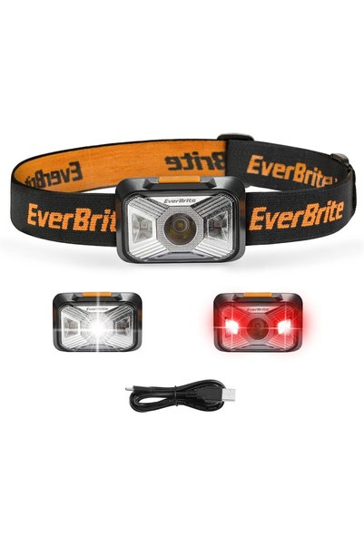 Generic Head Torch Rechargeable, LED 250 Lumen 4 Modes