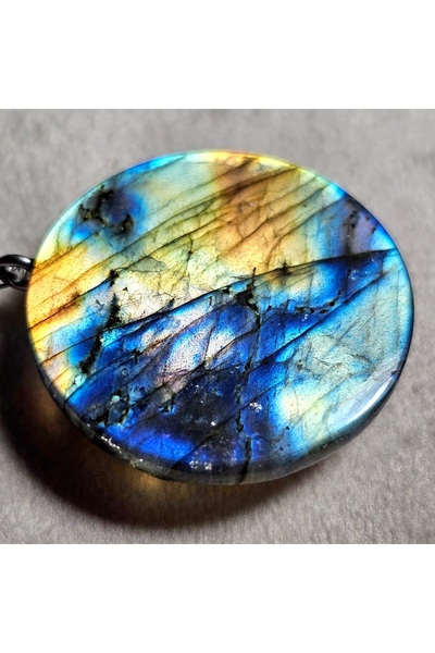Singincraft Labrodit Natural Stone Necklace - 11 - Stone of Change and Transf...
