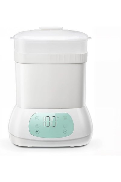 BİRTH - Electric Bottle Sterilizer RH-1008; 6-in-1 Steam Sterilizer with LCD ...