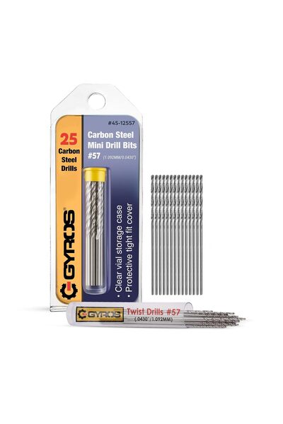 Generic 25 قطعة # مجموعة مكونة من 57 لقمة حفر صغيرة - لقم حفر صغيرة للمجوهرات...