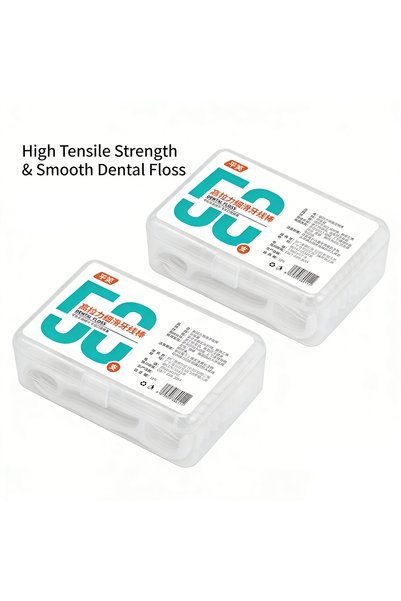 Choice A0161B-2box 100PCS 600PCS Dental Floss Picks Interdental Brush Toothpi...