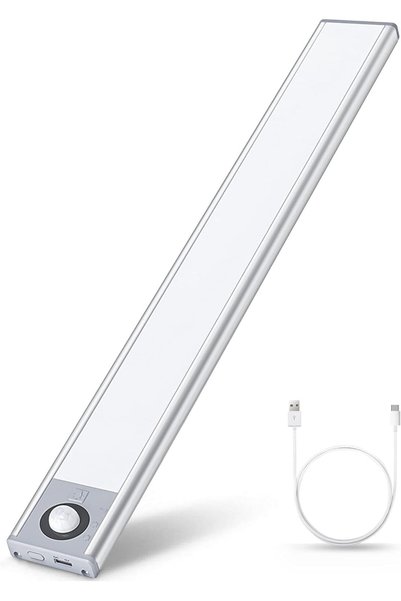 Generic ضوء يعمل بالاستشعار الحركي، إضاءة LED تحت الخزانة بطول 30 سم، إضاءة ل...