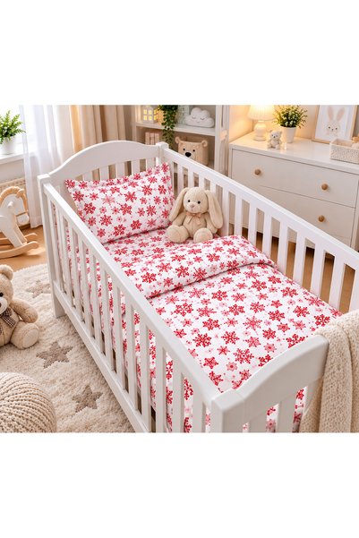 Liz Line Three-piece baby bedding, ranforce Cotton , various colors, Stelute ...