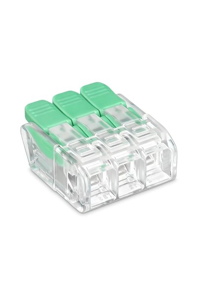 Generic 30 قطعة من موصلات الأسلاك ذات 3 منافذ 20-12 AWG، مجموعة موصلات كهربائ...