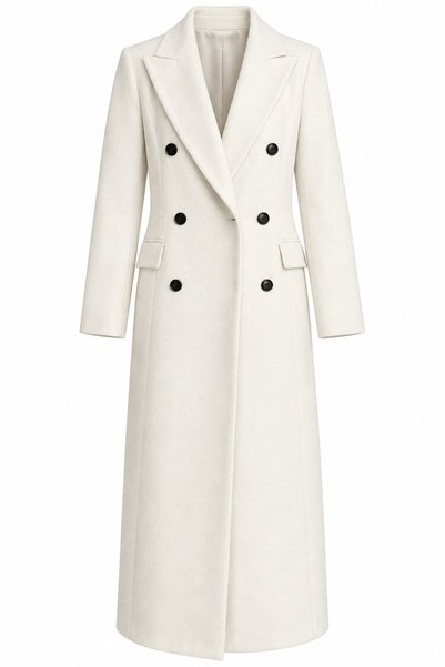Laluvia Stone Clap Double Pocket Slit Detailed Coat - 2Y44177