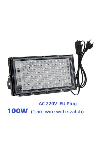 Choice كشاف LED بالأشعة فوق البنفسجية 395 نانومتر 400 نانومتر بقوة 100 واط، ق...