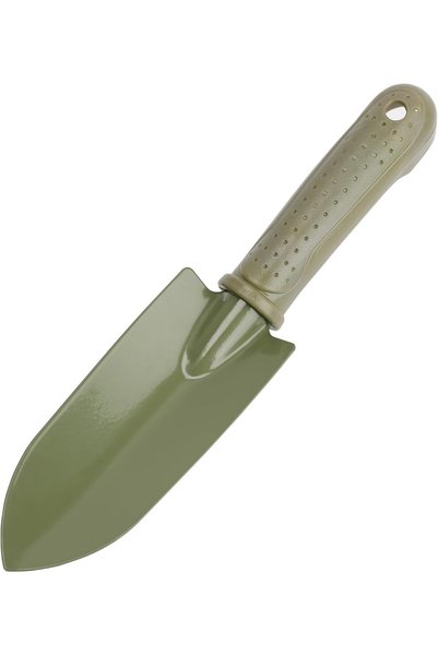 Generic مجرفة زراعية صغيرة من الفولاذ الكربوني للحدائق - مقبض من البولي إيثيل...