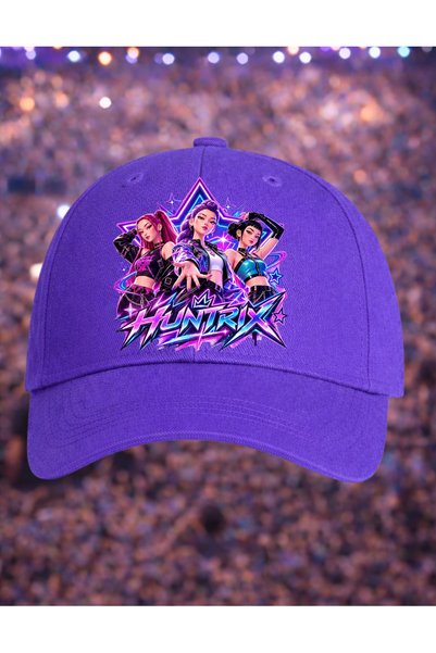 lovver Huntrix Zoey, Mira, Rumi Design Premium Printed 100% Cotton Hat