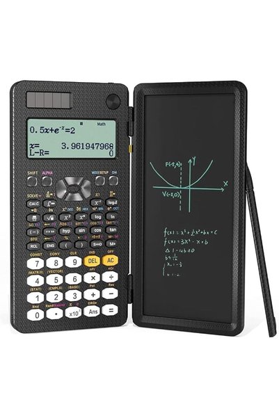 LENND Scientific Calculator for Student Erasable LCD Writing Tablet