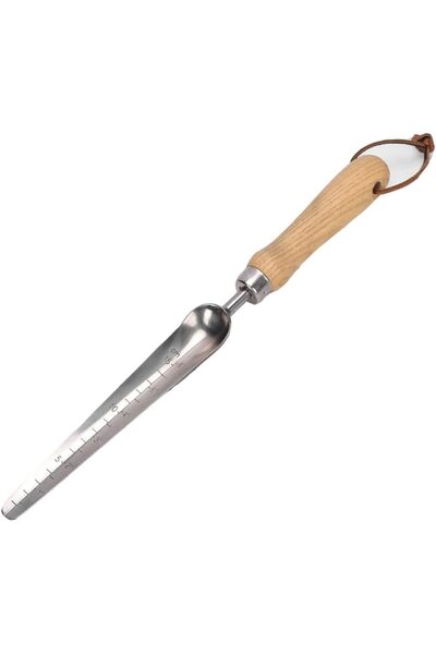 Generic Stainless Steel Seed Trowel, Narrow Widger Trowel with Measurement Ma...