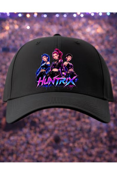 lovver Huntrix Zoey, Mira, Rumi Design Premium Printed 100% Cotton Hat