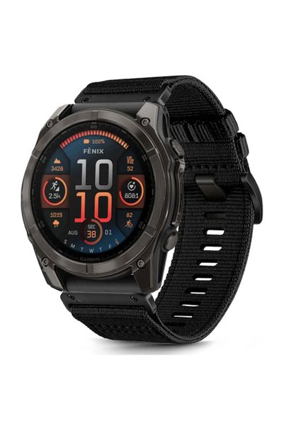 Techsuit - Watchband QuickFit 26mm (W070) - Garmin Fenix 3/3 HR/5X/5X Plus/6X...