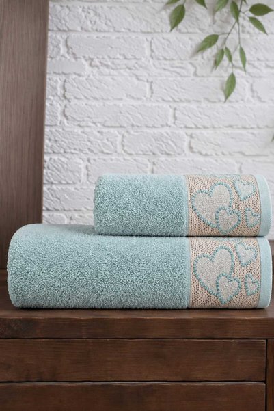 Mela Home 2-dijelni set peškira za kupanje - Peškir za ruke i lice - Miraz - ...