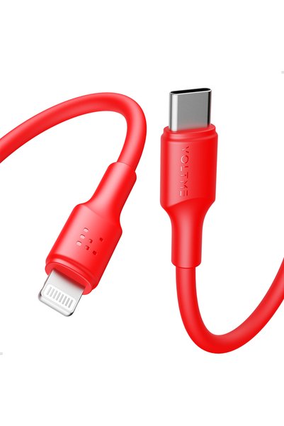 VOLTME Powerlink EDC Series USB-C To Lightning Cable - 30W PD Super Fast Char...