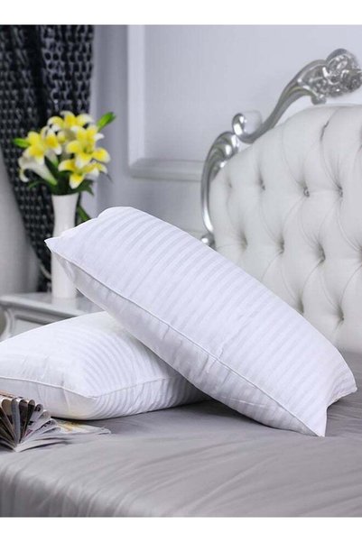 Generic REGAL IN HOUSE Set of 2-Pieces of Hotel Pillows, for Back, Neck, and ...