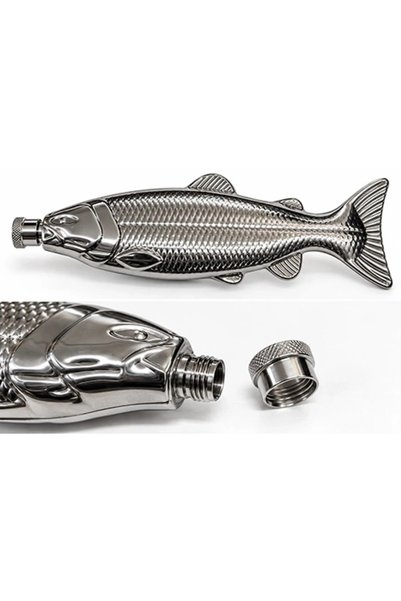 ARMÜZ Ανοξείδωτη φιάλη νερού Fish Design Alk6475